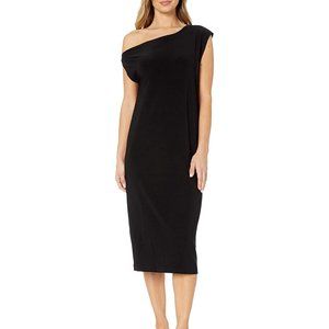 Norma Kamali Drop Shoulder Dress